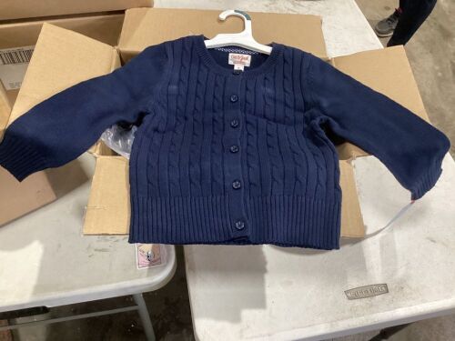Lot of (5) Cases of (12) Cat & Jack Toddlers School Uniform Long Sleeve Button Downs - 3 - 5T, 1 - 4T, 1 - 3T  - Lot 1089