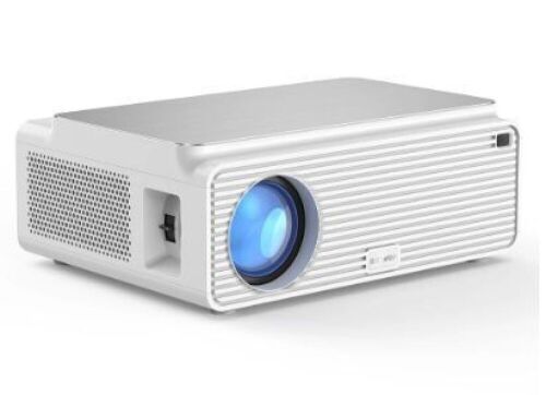 Blitzwolf BW-VP2 LCD Projector 6500 Lumens Support 4K Resolution Image Adjustment Multiple Ports Built-in Speaker - Lot 1140