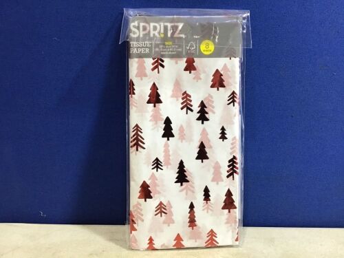Case of (60) Spritz Foil Tree Tissue Paper, 8ct - Lot 1196