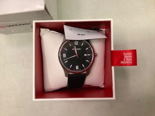 Wenger Men's Watch, Needs Battery, Ecommerce Return - Lot 119