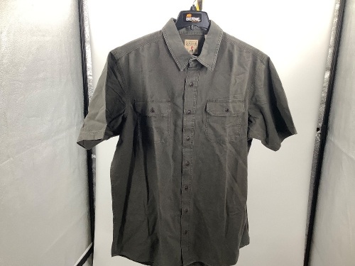 Red Head Men's Button Up Shirt, Appears New - Lot 124