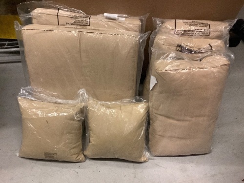 Lot of (7) Misc. Outdoor Furniture Cushions, Assorted Sizes, Appears New - Lot 190
