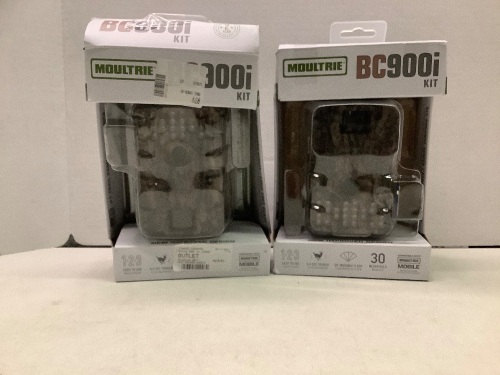 Lot of (2) Moultrie BC 900I Kit Trail Cam, Powers On, Ecommerce Return - Lot 194