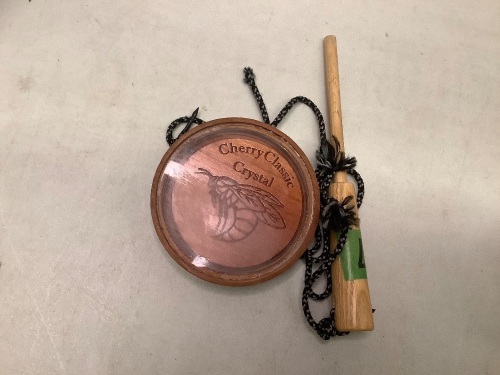 Woodhaven Calls The Cherry Classic Crystal Turkey Friction Call, Ecommerce Return - Lot 233