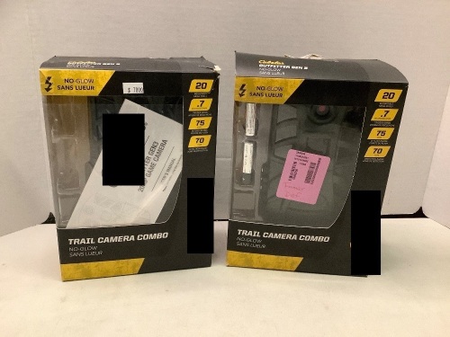 Lot of (2) Trail Cam, Powers On, No Batteries or SD Card, Ecommerce Return - Lot 236