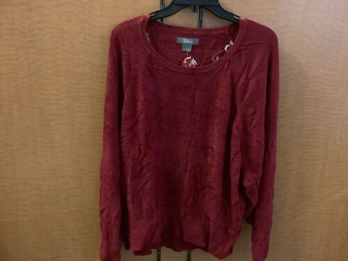 Natural Reflections Plush Sweater Sweatshirt, Large, Appears New - Lot 314
