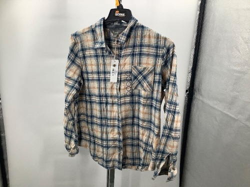 Natural Reflections Plaid Shirt, Large, Appears New - Lot 342