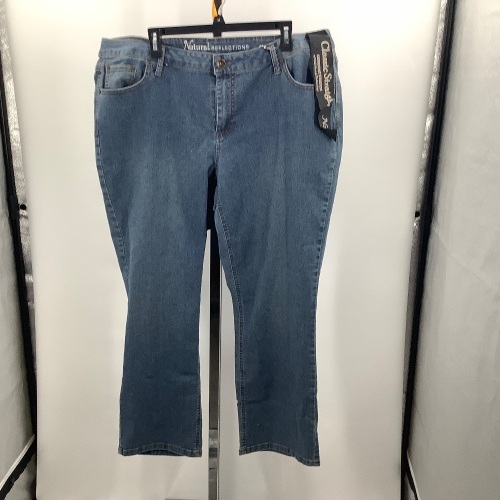 Natural Reflections Women's Jeans, 20W, Appears New - Lot 437