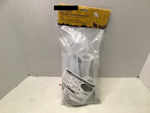 12 Piece Universal Sausage Stuffing Funnel Kit, Appears New - Lot 462