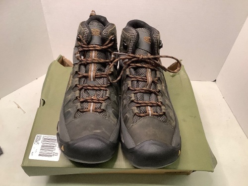 Keen Targhee III Men's Hiking Boots, 13, Dirty, Ecommerce Return - Lot 537