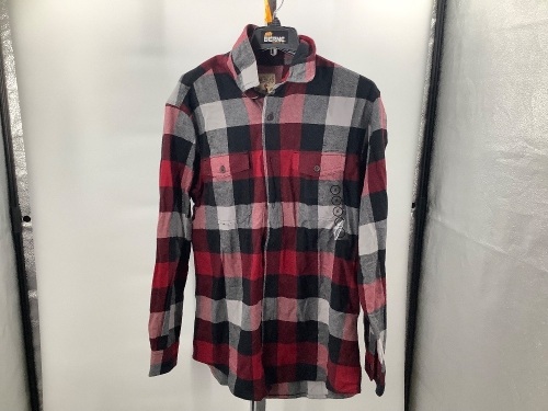 Red Head Men's Flannel, Medium, Appears New - Lot 555