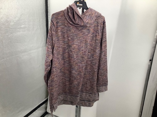 Women's Mulit Colored Pullover, 1X, Appears New - Lot 561