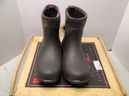 Red Head Mallard Mid Rubber Boots, Men's 7, Appears New - Lot 563