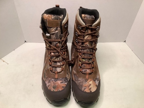 Men's Axis Hunting Boots, 8", Size 13, Ecommerce Return, Moldy, - Lot 574