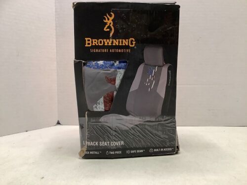 Browning Low Back Seat Cover, Ecommerce Return - Lot 792
