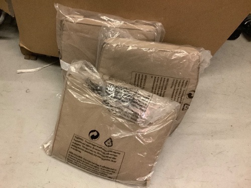 Lot of (3) Outdoor Furniture Cushions, Appears New - Lot 817