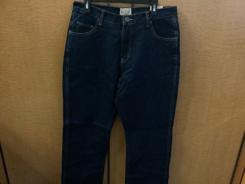 Red Head Men's Flannel Jean's, 34x34, Appears New - Lot 835