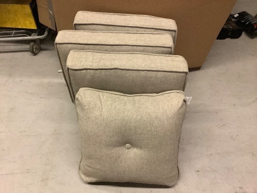 Lot of (4) Patio Cushions, Appears New - Lot 853