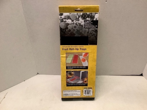 Dehydrator Accesory 6 Pack, Fruit Roll Up Trays, Ecommerce Return - Lot 864