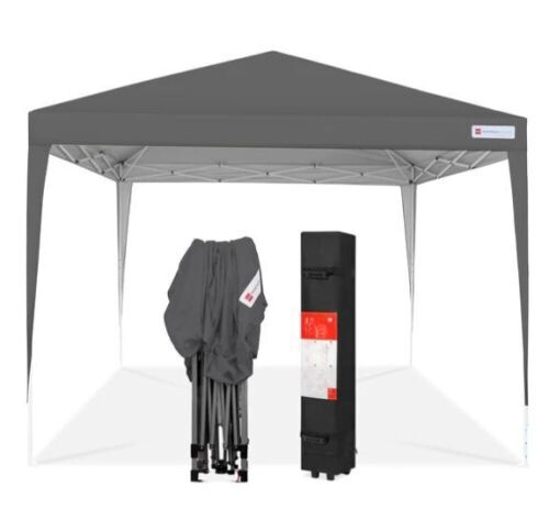 Outdoor Portable Pop Up Canopy Tent w/ Carrying Case, 10x10ft, Appears New - Lot 885