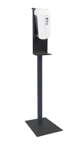Sanitizer Station - Black Stand with Touchless Automatic Dispenser Bundle, Appears New - Lot 905