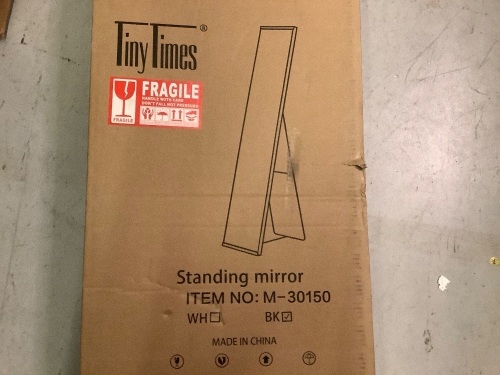 Tiny Times Standing Mirror, 12" x 64", Appears New - Lot 911