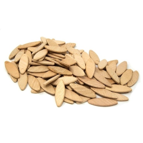 #0 FSC-Certified Birch Wood Biscuits for Woodworking, 100 Pack - Lot 30