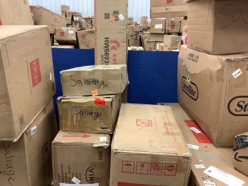 Pallet of Salvage, Presorted Items May Be Broken, Damaged or Have Missing Pieces - Lot 352