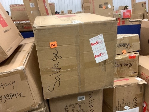 Pallet of Salvage, Presorted Items May Be Broken, Damaged or Have Missing Pieces - Lot 353