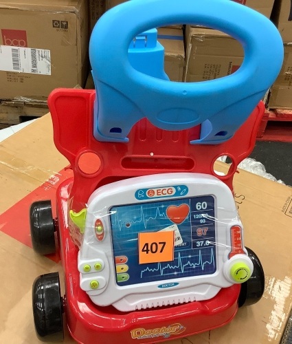 Play Doctor Mobile Cart for Kids, Boys & Girls - Lot 407