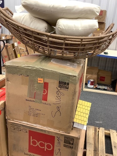 Pallet of Salvage, Presorted Items May Be Broken, Damaged, or Have Missing Pieces - Lot 443