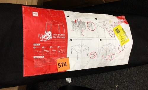 One Button Pop-Up Canopy - Lot 574