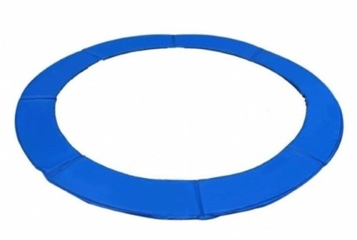 Blue Safety Round Spring Pad Replacement Cover For 12Â Trampoline, Appears New - Lot 634