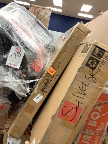 Pallet of Salvage, Presorted Items May Be Broken, Damaged, or Have Missing Pieces - Lot 778