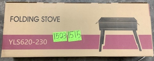 Stainless Steel Folding Stove - Lot 1523
