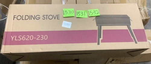 Stainless Steel Folding Stove - Lot 1532