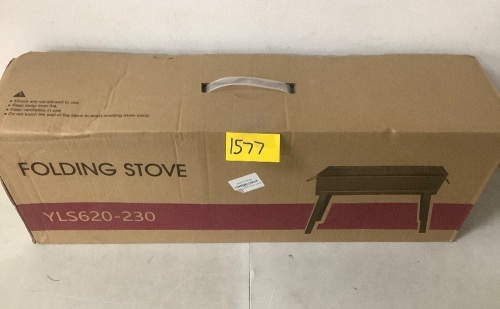 Stainless Steel Folding Portable Grill - Lot 1577