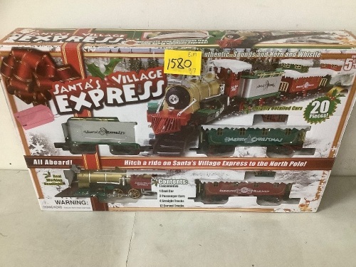 Santa Village Express Model Train Set - Lot 1580