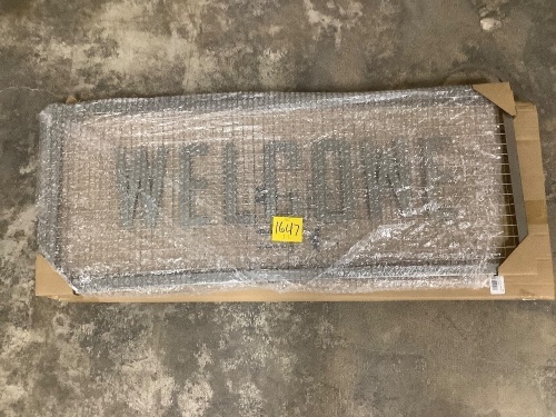 Metal Welcome Sign - Lot 1647