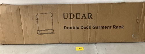 Double Deck Garment Rack - Lot 1689a