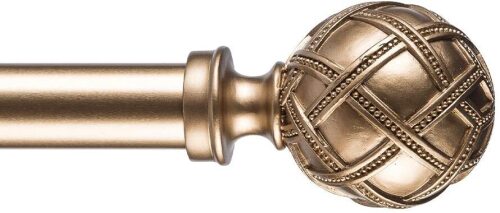 Adjustable Single Curtain Rod Heavy Duty - Lot 1749
