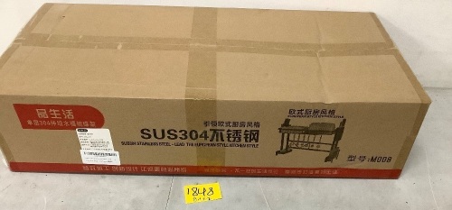 European Style Stainless Steel Dish Rack - Lot 1848
