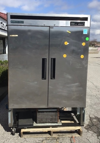 Salvage 2 Door Commercial Freezer, SOLD AS IS - Lot 5A