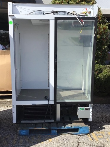 Salvage 2 Door Commerical Freezer, SOLD AS IS - Lot 10A
