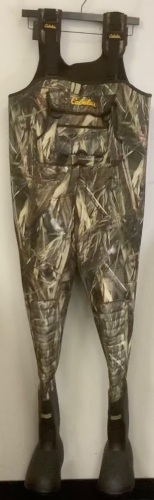 Men's Chest Waders, 10R, Appears New - Lot 22