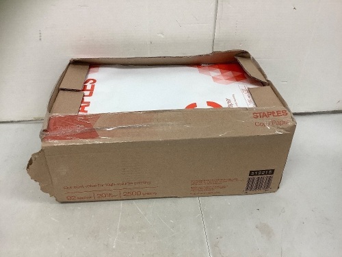 Box of Staples 11x17 Copy Paper, E-Commerce Return - Lot 30