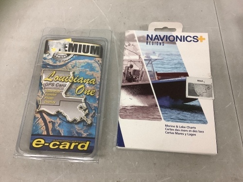 Mapping E-Card and Chart Disc, Appears new - Lot 109