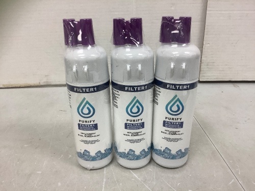 Lot of (3) Replacement Water Filters, New - Lot 121