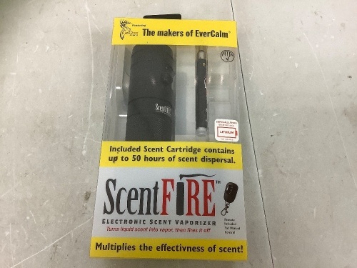 ScentFire Electronic Scent Vaporizer, Untested, Appears New - Lot 150