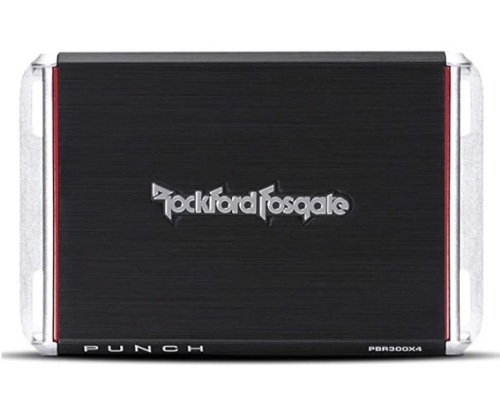 Rockford Fosgate Punch 4 Channel Boosted Rail Amplifier, Untetsed, E-Commerce Return - Lot 152